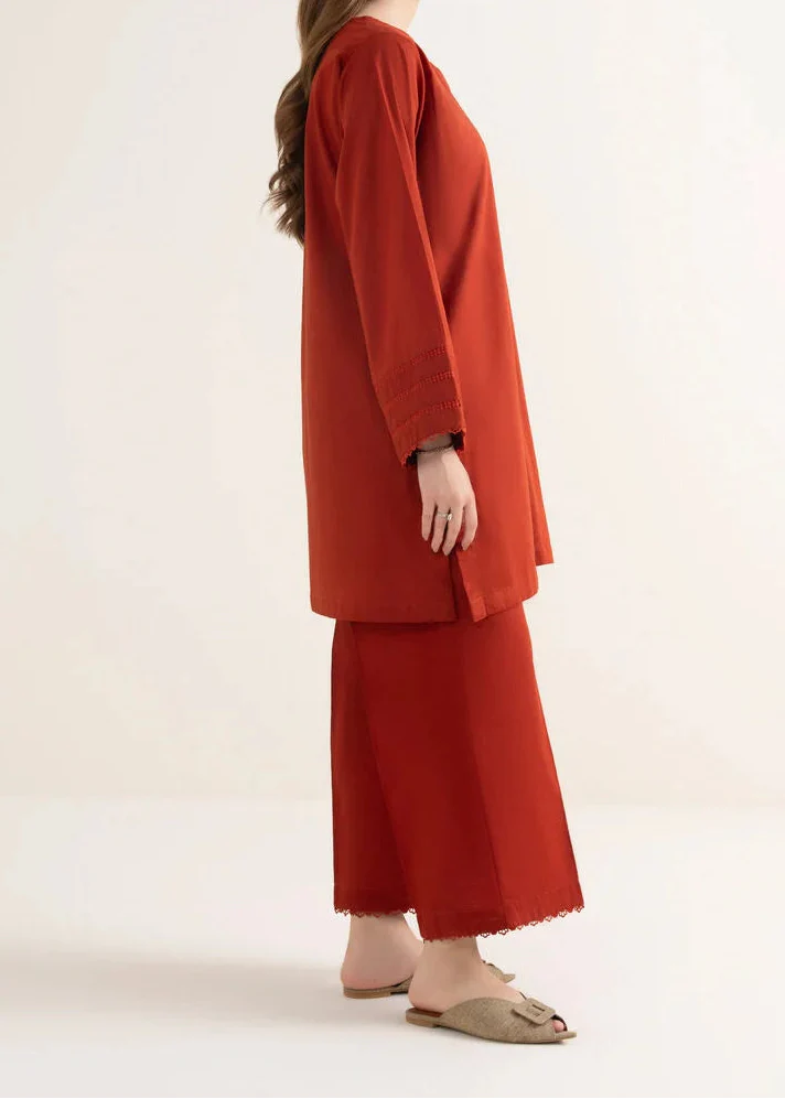 C-S 014- STITCHED 2PC DHANAK CO-ORD SET.