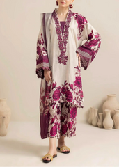 Grace S1103-Digital Printed 3pc Lawn Dress with Digital Printed Silk Dupatta.