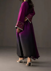 Grace W731 - Digital Printed 3pc Silk dress With Digital Printed Silk dupatta.