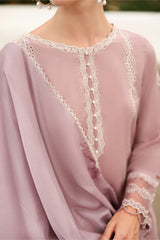 Grace S1447-Embroidered 3pc Lawn Dress With Printed Lawn Dupatta.