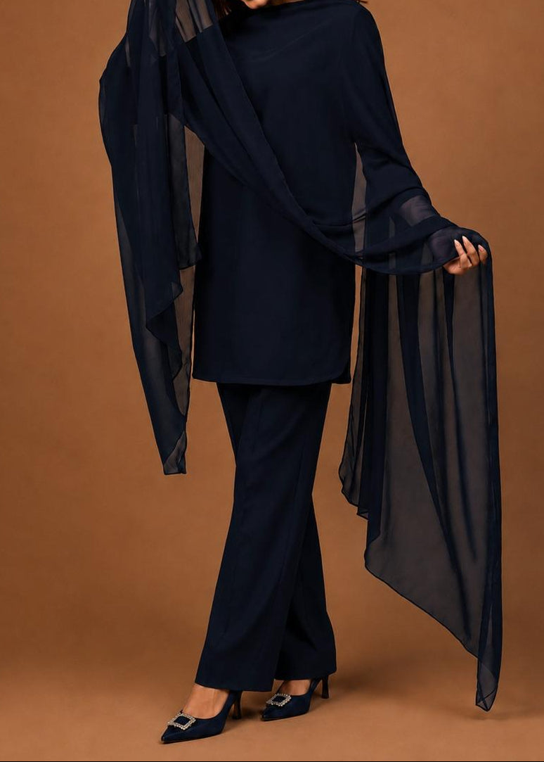 Grace T06- Plain Dyed Chiffon Dupatta.