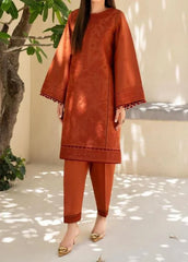 Grace S1166-Embroidered Sequence 2pc Lawn Dress