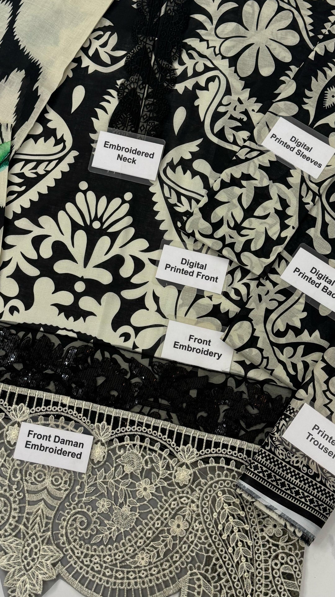 Grace S1004-Digital Printed 3pc Lawn Dress with Digital Printed Silk Dupatta.