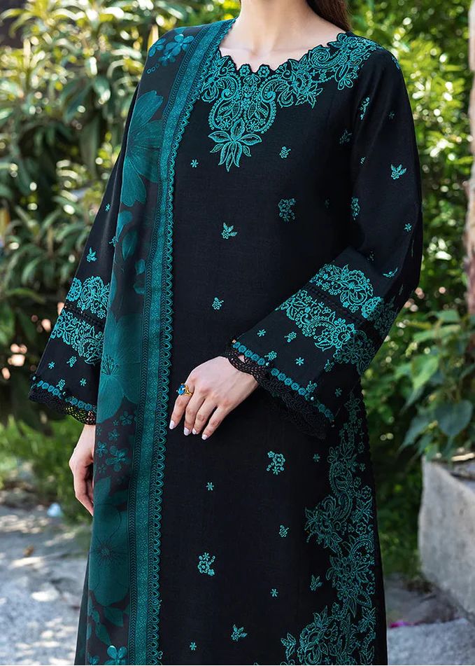 Grace S1296-Embroidered 3pc Lawn Dress With Printed Lawn Dupatta.