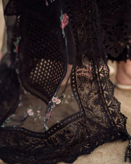 Grace S1237-Embroidered 3pc CHIKANKARI Lawn Dress With Printed Munar Dupatta.