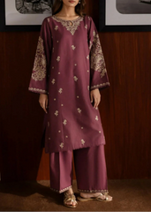 Grace S1279-Embroidered 2pc Lawn Dress