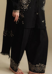 Grace W929-Embroidered 3pc Marina Dress With Embroidered Marina Shawl.