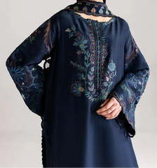 Grace S1474 - Embroidered 3pc Lawn Dress With Embroidered Chiffon Dupatta.