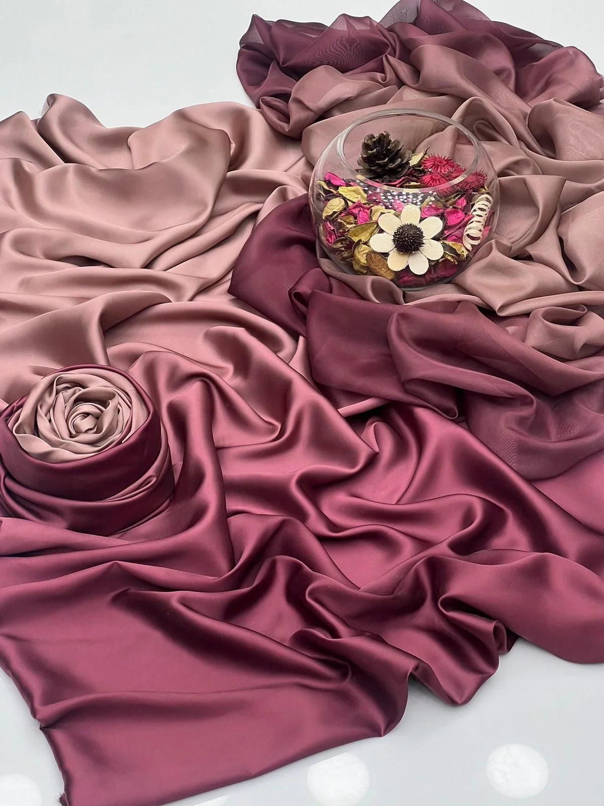 Grace W696- Digital Printed 3pc Silk dress With Digital Printed Silk  Dupatta.