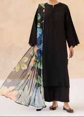 Grace S1489 - Embroidered 3pc CHIKANKARI Lawn Dress With Printed Lawn Dupatta.