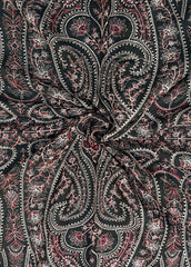 Sarinnah Premium D54-Luxury Formal Heavy Embroidered Karandi Shawl.