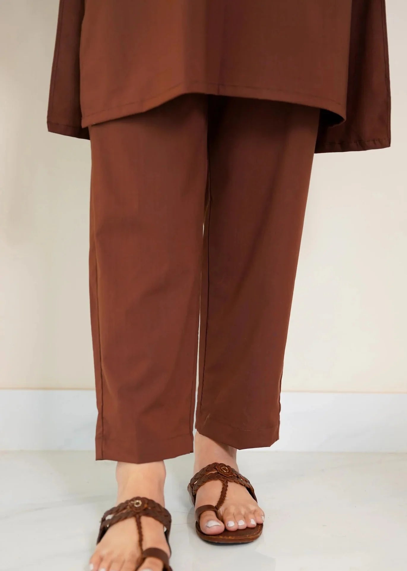 C-S 039- STITCHED 2PC DHANAK CO-ORD SET.