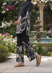 Grace W983- Digital Printed 2pc Karandi Dress.