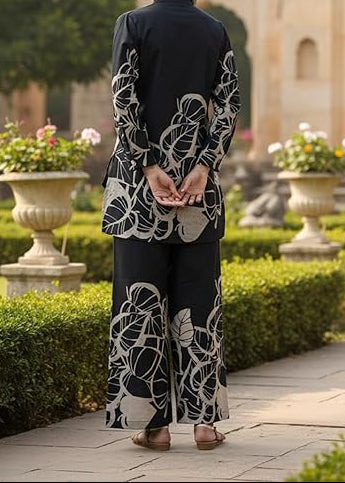 Grace W983- Digital Printed 2pc Karandi Dress.