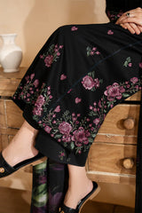 Grace Z-(S1456) - Stitched Embroidered 3pc Lawn Dress With Printed Lawn Dupatta.