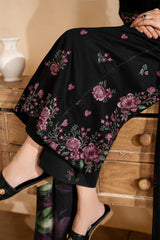 Grace S1456-Embroidered 3pc Lawn Dress With Printed Lawn Dupatta.