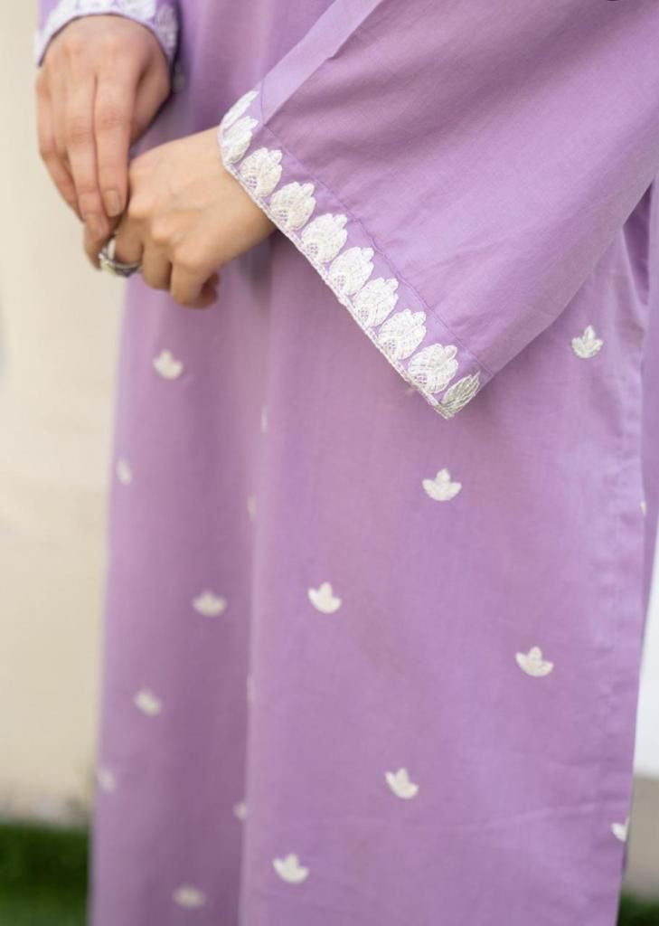 Grace S1255-Embroidered 2pc Lawn Dress