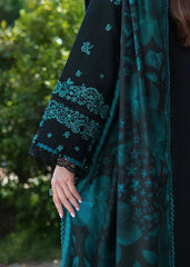 Grace S1296-Embroidered 3pc Lawn Dress With Printed Lawn Dupatta.