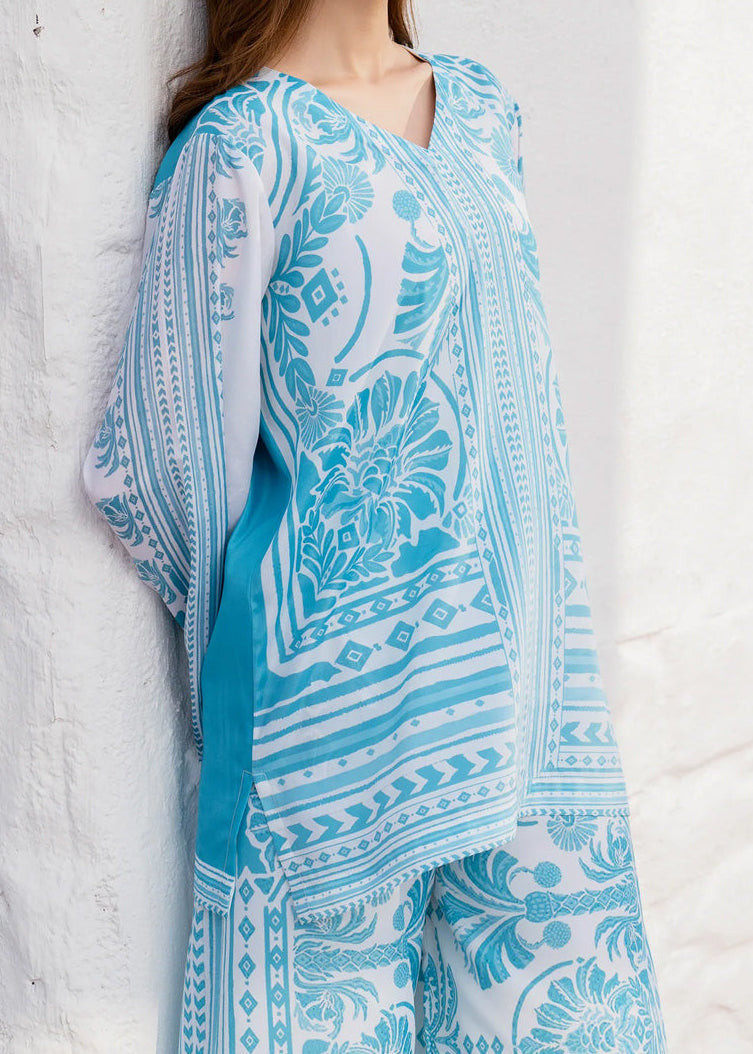 Grace W957- Digital Printed 2pc Karandi Dress.