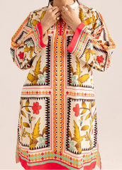 Grace W946- Digital Printed 2pc Karandi Dress.