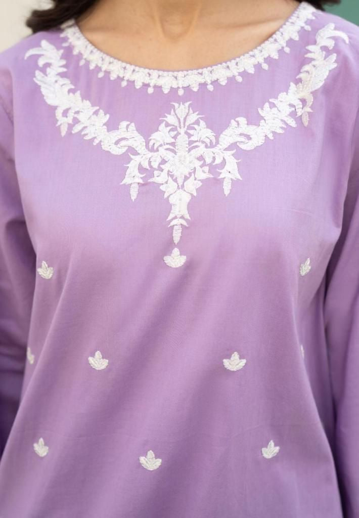 Grace S1255-Embroidered 2pc Lawn Dress