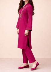 Grace S592-Embroidered 2pc lawn dress
