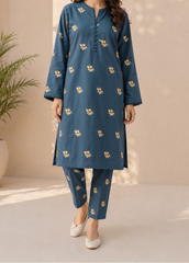 Grace S1564-Embroidered 2pc Lawn Dress.