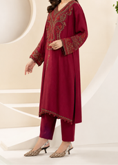 Grace S1523 -Embroidered 2pc lawn dress.