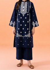 Grace S1525 -Embroidered 2pc lawn dress.