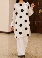 Grace S1519 -Embroidered 2pc lawn dress.