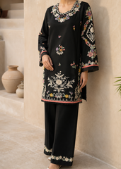 Grace Z-(Shanaya) - Stitched Embroidered 2pc lawn dress