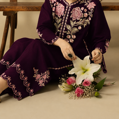 Grace S1558-Embroidered 2pc Lawn Dress.