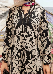 Grace W804 - Digital Printed 3pc Karandi Dress With Digital Printed Karandi Shawl.