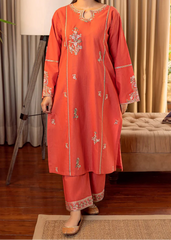 Grace S1312-Embroidered 2pc Lawn Dress.