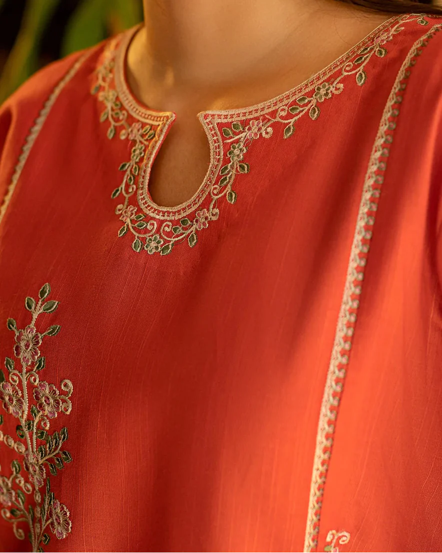 Grace S1312-Embroidered 2pc Lawn Dress.