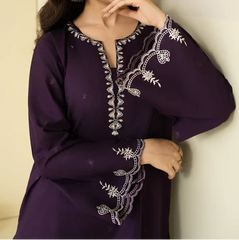 Grace W833-Embroidered 2pc Marina Dress