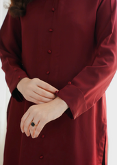 C-S 024- STITCHED 2PC DHANAK CO-ORD SET.