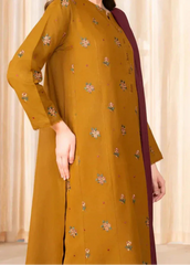 Grace S1282-Embroidered 3pc Lawn Dress With Printed Munar Dupatta