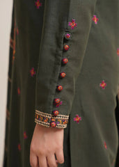 Grace W980-Embroidered 3pc Marina Dress With Embroidered Marina Shawl.