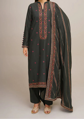 Grace W980-Embroidered 3pc Marina Dress With Embroidered Marina Shawl.
