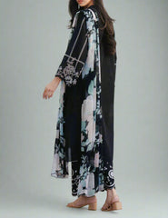 Grace S1263-Embroidered 3pc Lawn Dress With Printed Munar Dupatta.