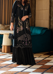 Grace S1637-Embroidered Sequence 2pc CUTWORK Lawn Dress