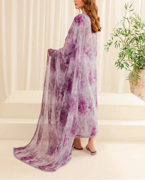Grace S975-Digital Printed 3pc Lawn Dress with Digital Printed Lawn Dupatta.