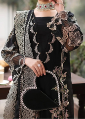 Grace S1324-Embroidered 3pc Lawn Dress With Embroidered Chiffon Dupatta.