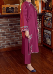 Grace S1293-Embroidered 2pc Lawn Dress.