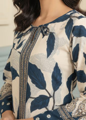 Grace W949- Digital Printed 2pc Karandi Dress.