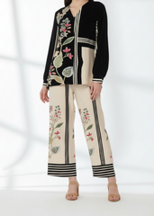 Grace W964- Digital Printed 2pc Karandi Dress.