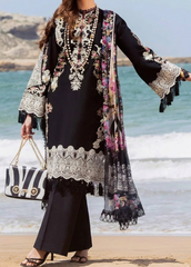 Grace S1331-Embroidered 3pc Lawn Dress With Printed Lawn Dupatta.