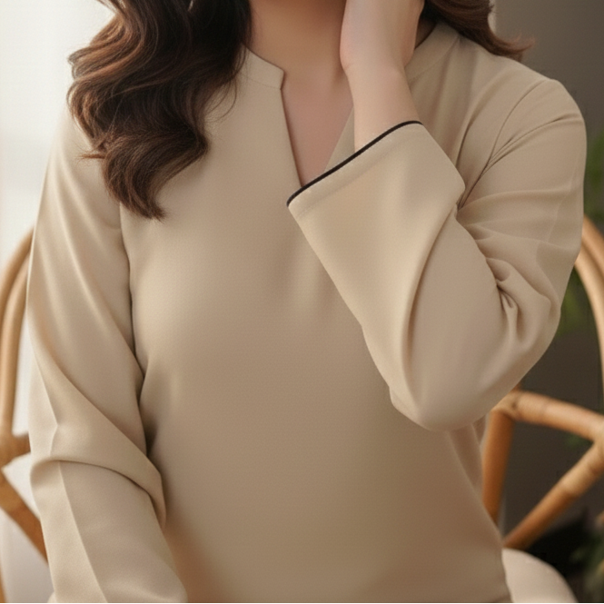 C-S 034- STITCHED 2PC DHANAK CO-ORD SET.