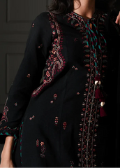 Grace W895-Embroidered 3pc Marina Dress With Embroidered Marina Shawl.